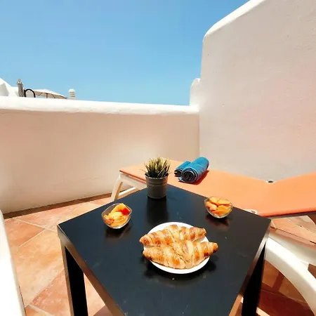 アパート Adeje Paradise 11-b Vistas Al Mar Heated Pool アデヘ