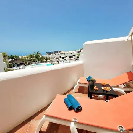 アパート Adeje Paradise 11-b Vistas Al Mar Heated Pool