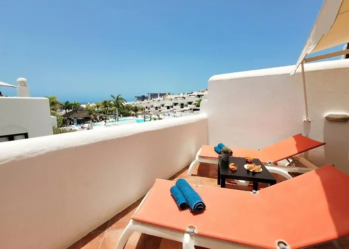 Apartment Adeje Paradise 11-b Vistas Al Mar Heated Pool